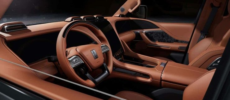 салон внедорожника BYD Yangwang U8