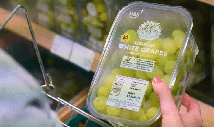 этикетка, срок годности, виноград