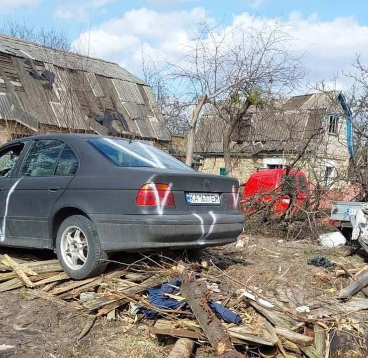 Буча, обстрелы Бучи, оккупация Бучи, Буча война, разрушения в Буче