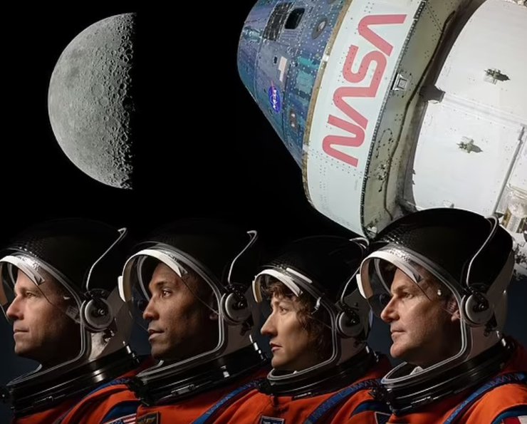 астронавты, Луна, Artemis, Артемида