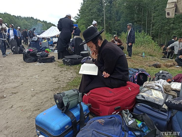 украино-белорусская граница, хасиды