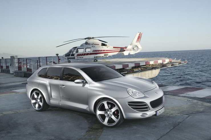 Фирменное фото Rinspeed Chopster №001, сделанное в 2005 году в Монако перед официальным дебютом на Женевском автосалоне