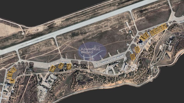 Удары по РФ, ЧФ РФ, Крым, Бельбек, авиация РФ