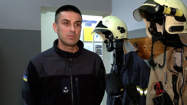 Андрей Савюк,  спасатели, спас собаку, хаски Бони, ГСЧС