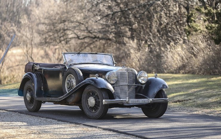 Автомобіль Рудольфа Гесса, Рудольф Гесс, Mercedes-Benz 500 K, Mercedes 500 K, кабріолет Mercedes