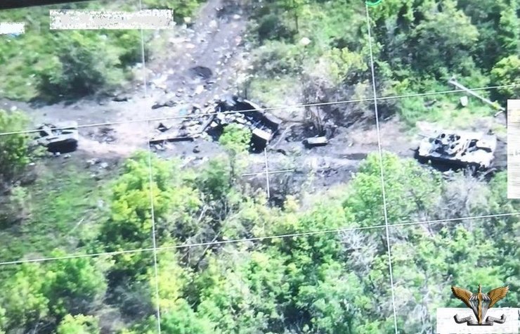 Украинская артиллерия уничтожила ВС РФ