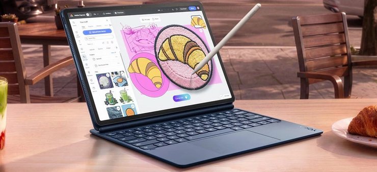 Lenovo Yoga Tab Plus Gen 2 с клавиатурой