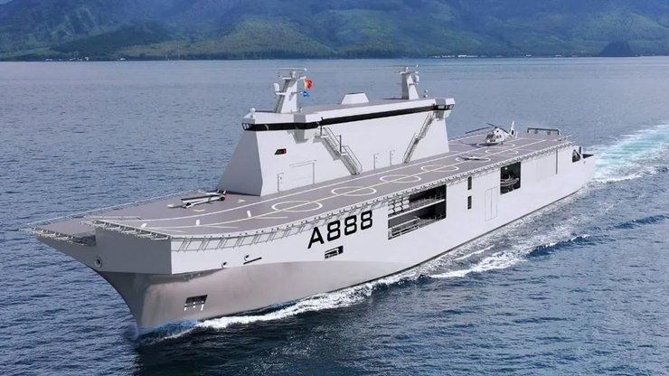 Авианосец дронов MPSS компании Damen