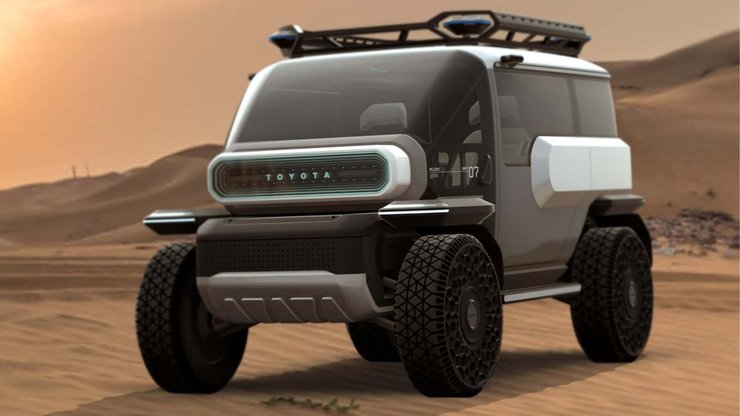 Концепт-кар Toyota Baby Lunar Cruiser