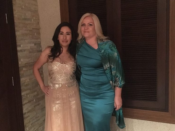 принцесса Латифа, Тийна Яухияйнен, Тийна Джаухиайнен, Дубаи