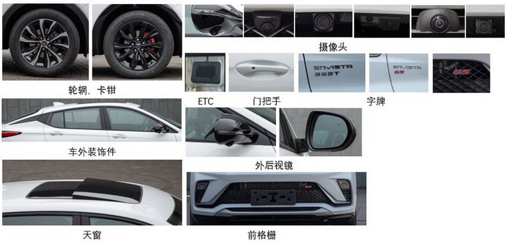 Buick Envista 2023, Buick Envista, новый Buick Envista, кроссовер Buick