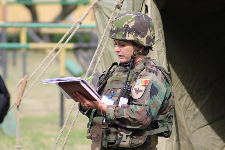Военнослужащие Молдовы, молдова военные, учения