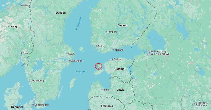 остров Хийумаа, эстония