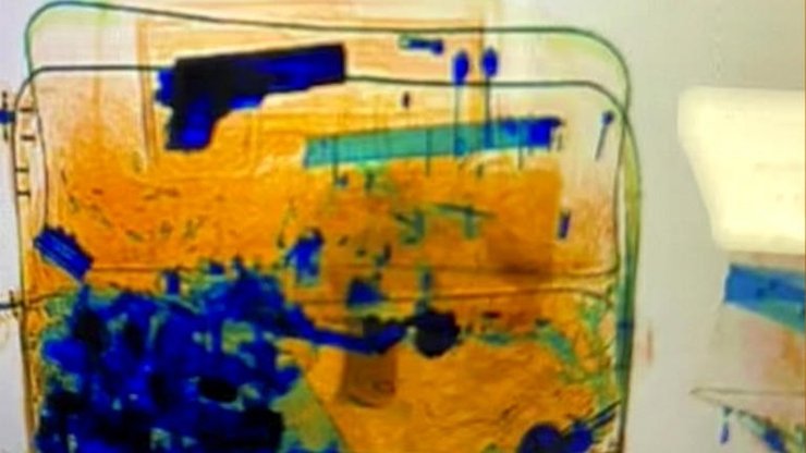 лилиана гудсон, пистолет в багаже, австралия, золотой пистолет