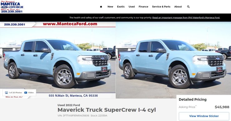 Ford Maverick, Ford Maverick 2022, новый Ford Maverick, пикап Ford Maverick, купить Ford Maverick