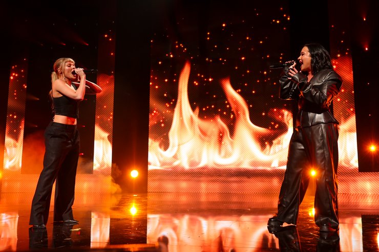 Демі Ловато, Луїза Сонза, співачки