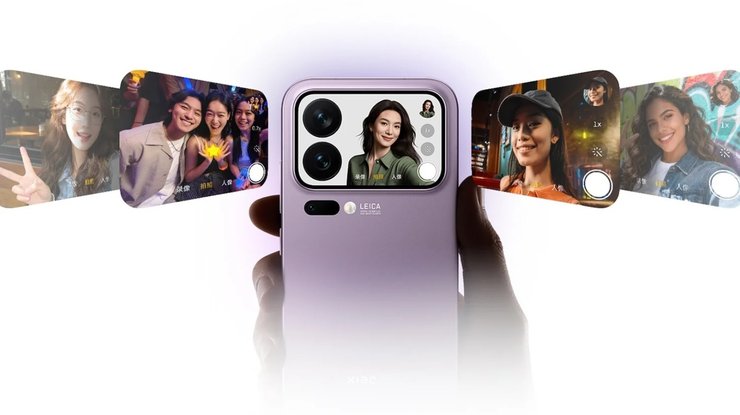 xiaomi 17 pro max зйомка другий екран