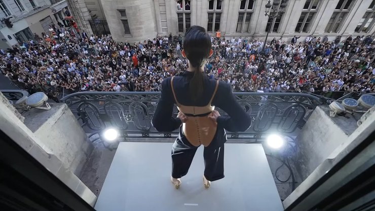 Jean Paul Gaultier Haute Couture by Olivier Rousteing, жан поль готье, оливье рустен, высокая мода