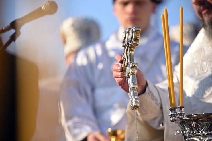 Митрополит Єпіфаній, Хрещення, вода, Дніпро, Гідропарк