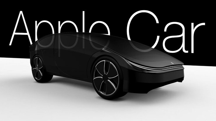 рисунок, эскиз, как может выглядеть Apple Car