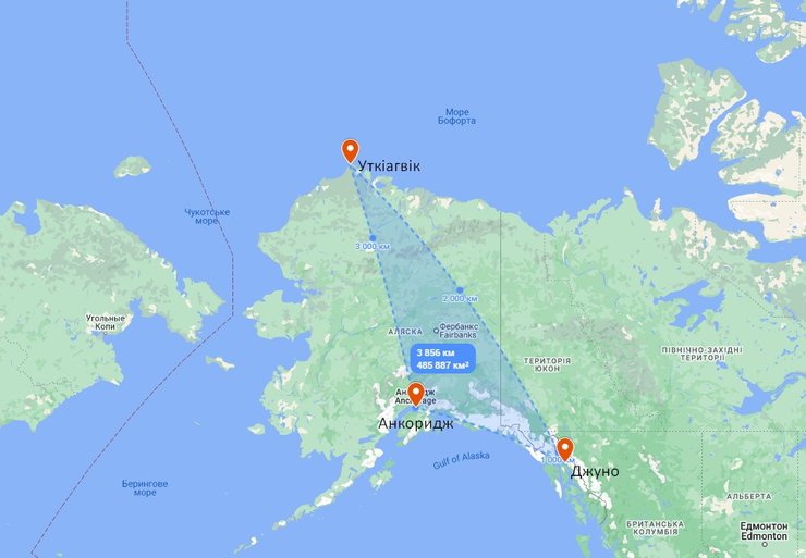 Странные события, Аляска, Аляскинский треугольник, Анкоридж, Джуно, Уткиагвик