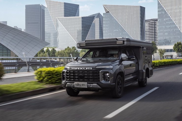 автодом Maxus Explorer, пикап Maxus, автодом Maxus, дом на колесах, пикап Maxus, дом на колесах