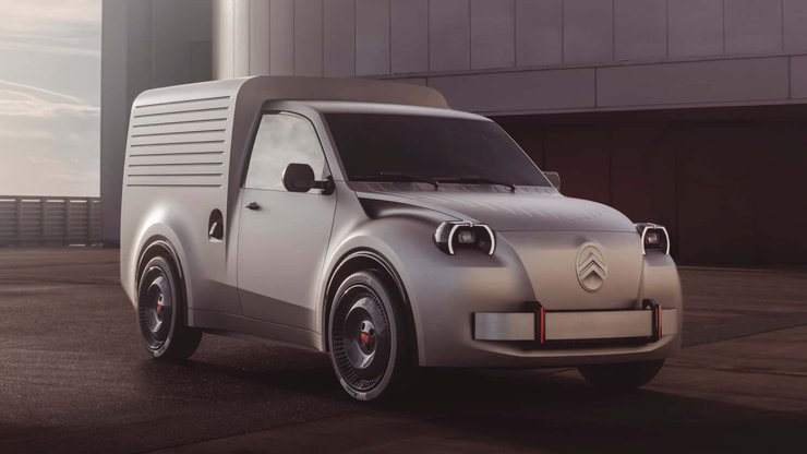 Citroën 2CV Fourgonnette концепт Фургон Citroën 2CV Fourgonnette