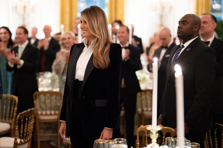 Меланія Трамп білий дім