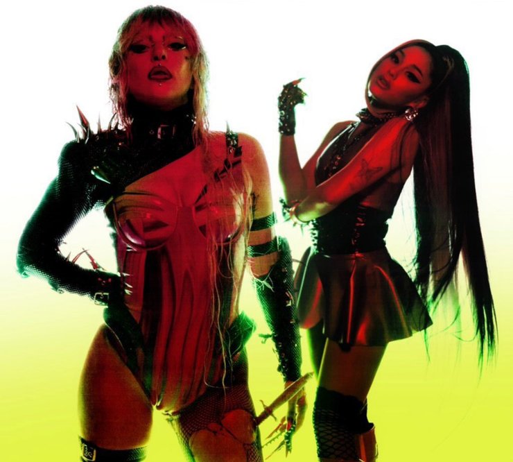 фото, Lady Gaga, Ariana Grande 