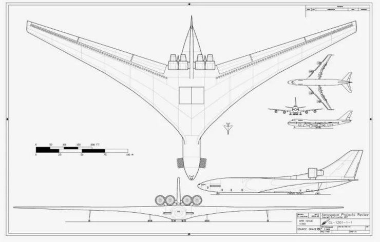 самолет CL-1201, самолет CL-1201, ядерный авианосец, CL-1201