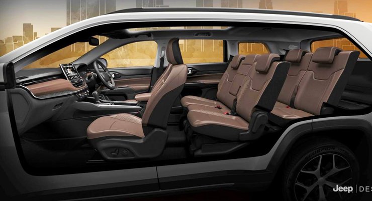 Jeep Meridian 2022, новый Jeep Meridian, Jeep Meridian, кроссовер Jeep Meridian, семиместный Jeep Compass