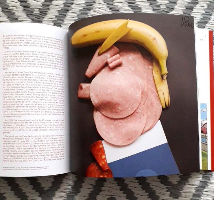 Робота Санса, що стала першим вірусним колажем у світі