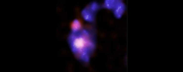 галактика Mirabillis, чорна діра