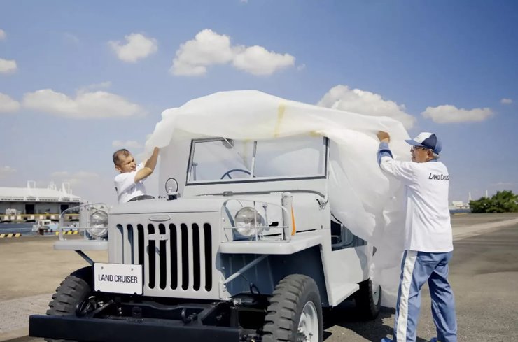 Toyota Land Cruiser, Toyota Land Cruiser 1951, Toyota Land Cruiser BJ, Toyota BJ, Перший Toyota круїзер Toyota.