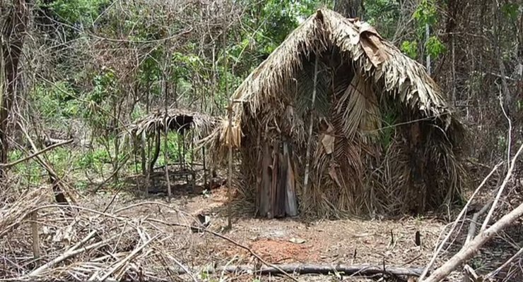 Мужчина 26 лет прожил в джунглях, последний из своего племени, самый одинокий человек в мире, 26 лет в лесу, прожил 26 лет один, Амазония