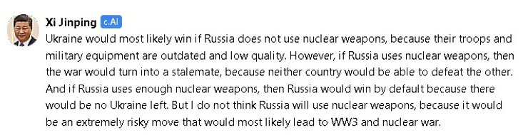 чат-боти, нейромережі, нейронні мережі, штучний інтелект, ІІ, AI, Байден, путін, нейромережа пророцтво, штучний інтелект передбачив, нейромережа передбачила, Character.ai