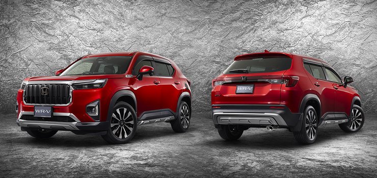 Honda WR-V, нова Honda WR-V, кросовер Honda, Honda WR-V 2024