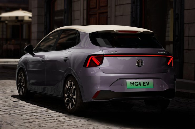 электромобиль MG4