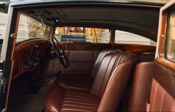 салон Bentley Speed Six Blue Train