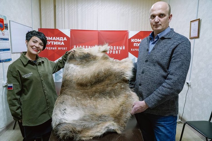 шкуры российские военные