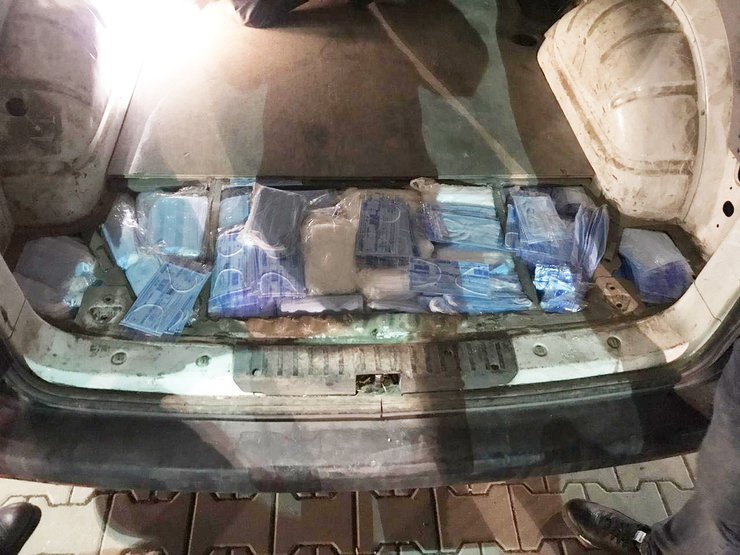 украина, маски, пограничники, контрабанда