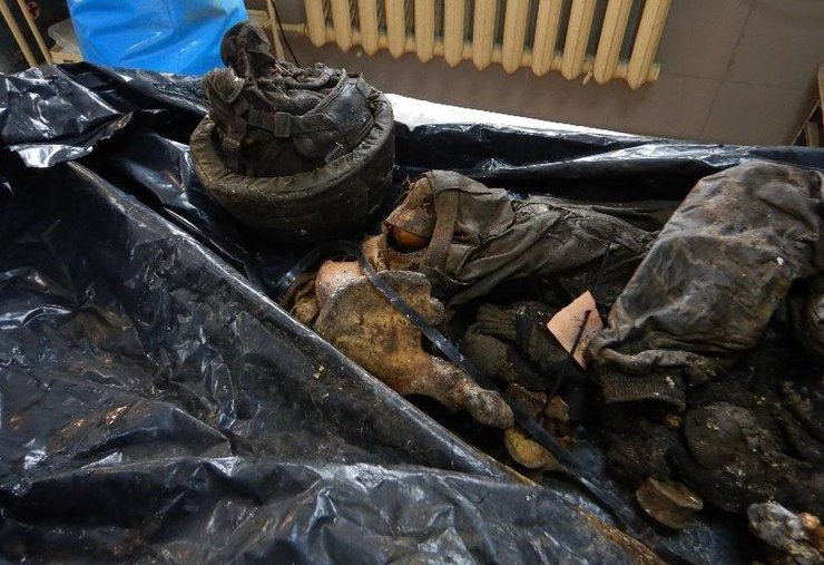 останки рос солдата