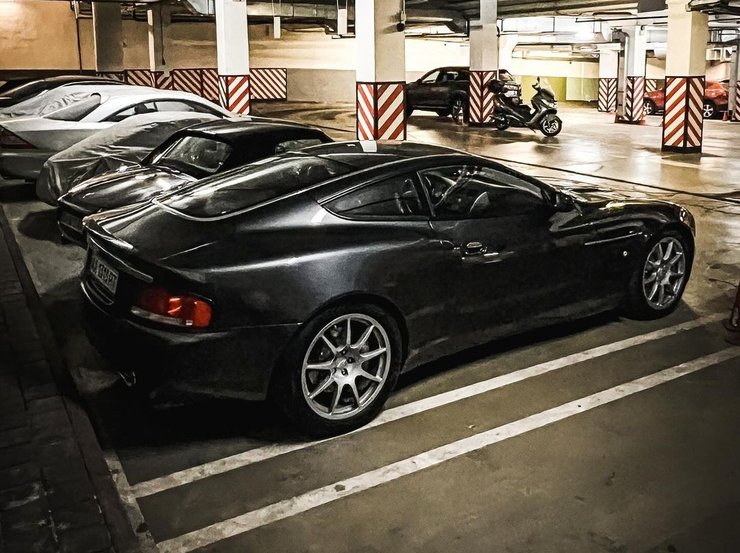 суперкар астон мартин, Aston Martin Vanquish, Aston Martin Vanquish 2004, Aston Martin, суперкар Aston Martin, авто Джеймса Бонда