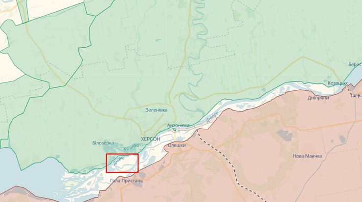 Ситуация на Херсонщине по состоянию на 16 октября 2023 года