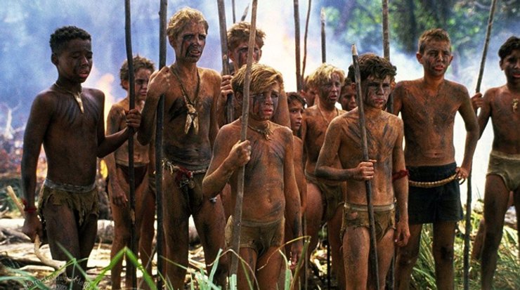 Похмура антиутопія Вільяма Голдінга "Володар мух" показує нам людину в екстремальній ситуації не такою, якою вона є насправді.