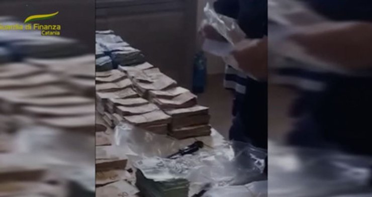Италия, мафия, наличные, изъятие