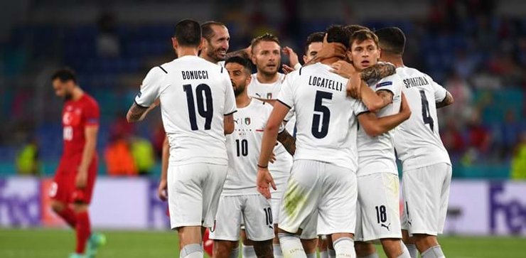 Збірна Італії, Євро 2020 року, футбол