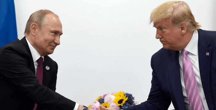 Дональд Трамп и Владимир Путин, совместные планы Трампа и Путина, США хотят купить Командорские острова