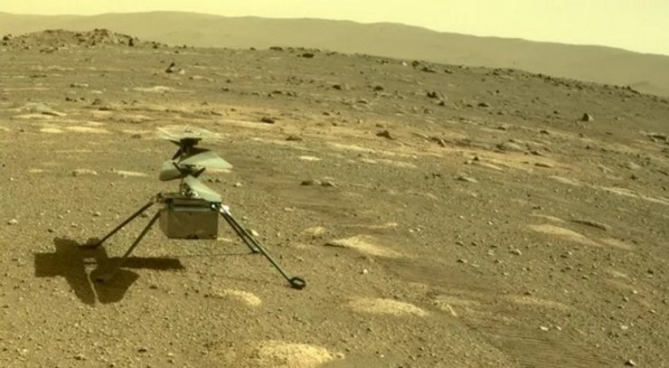 вертоліт Ingenuity, Марс