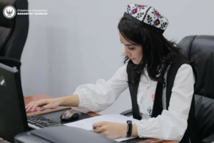 женщины узбекистан, минкульт узбекистана, национальная культура, культура Узбекистан, тюбетейки, Узбекистан